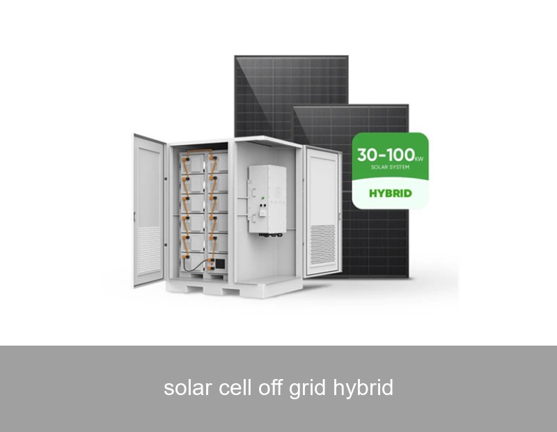 solar cell off grid hybrid