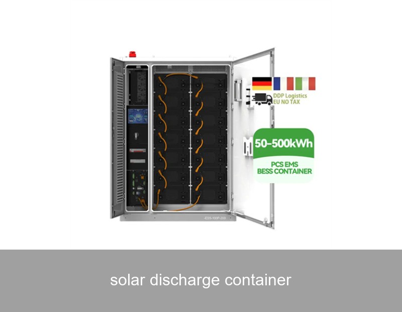 solar discharge container