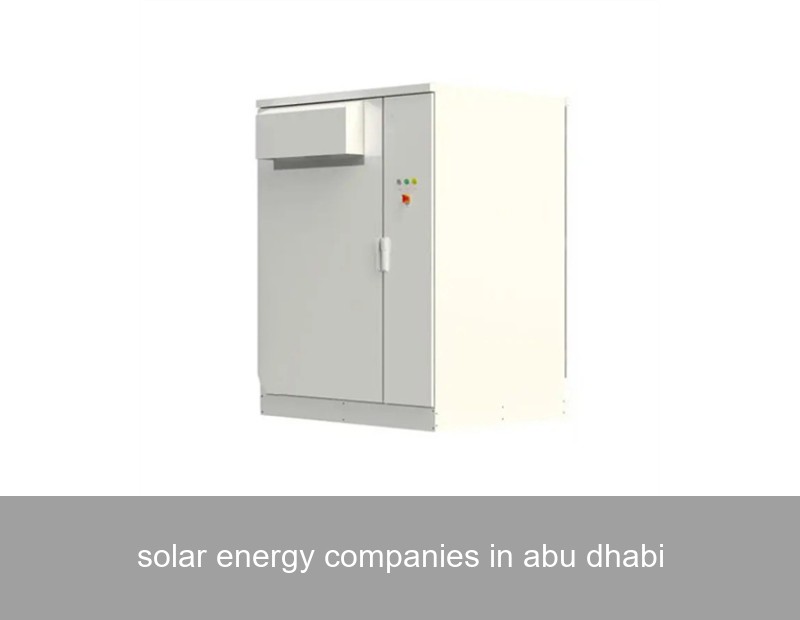 solar energy companies in abu dhabi