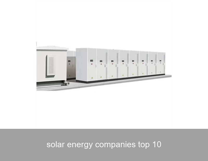 solar energy companies top 10