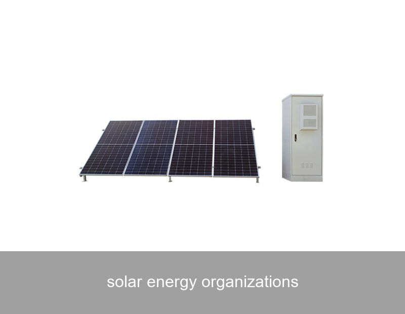 solar energy organizations