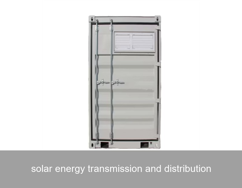 solar energy transmission and distribution
