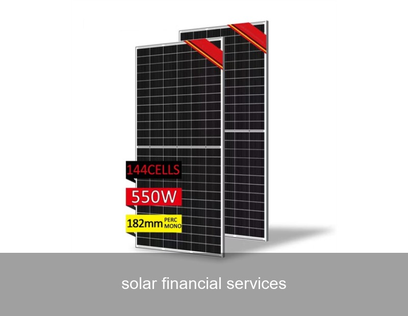 solar financial services