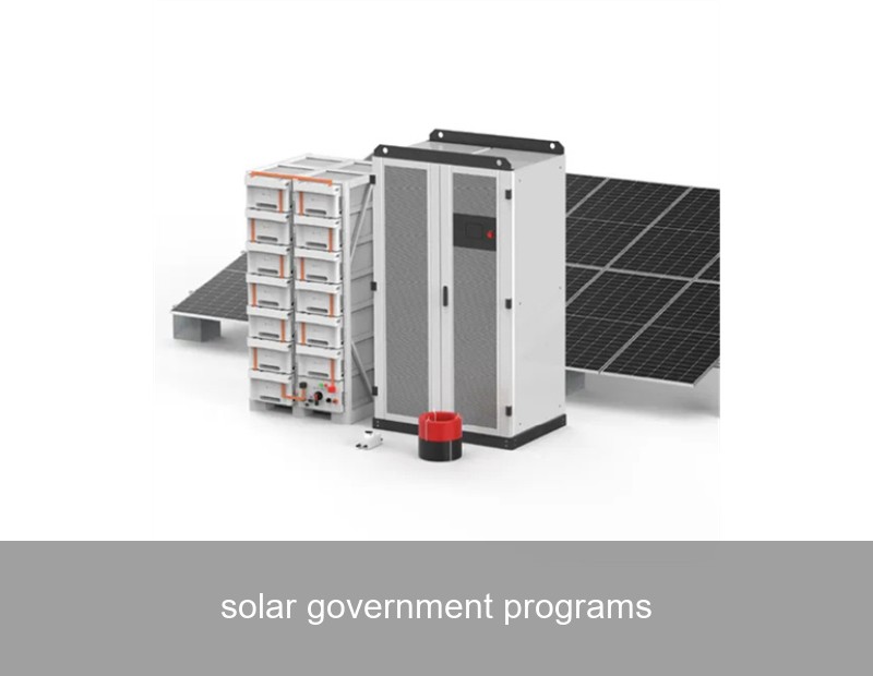 solar government programs
