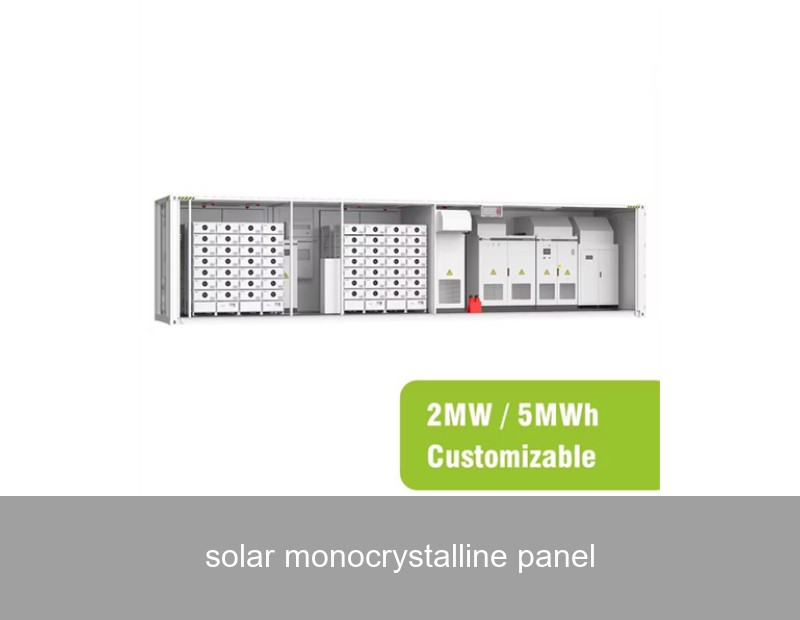 solar monocrystalline panel