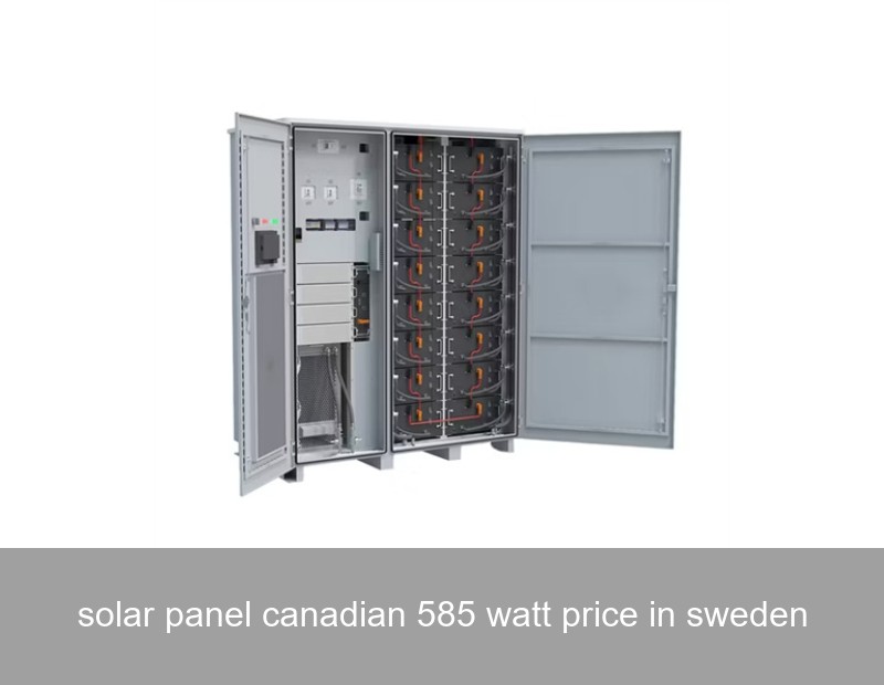 solar panel canadian 585 watt price in sweden