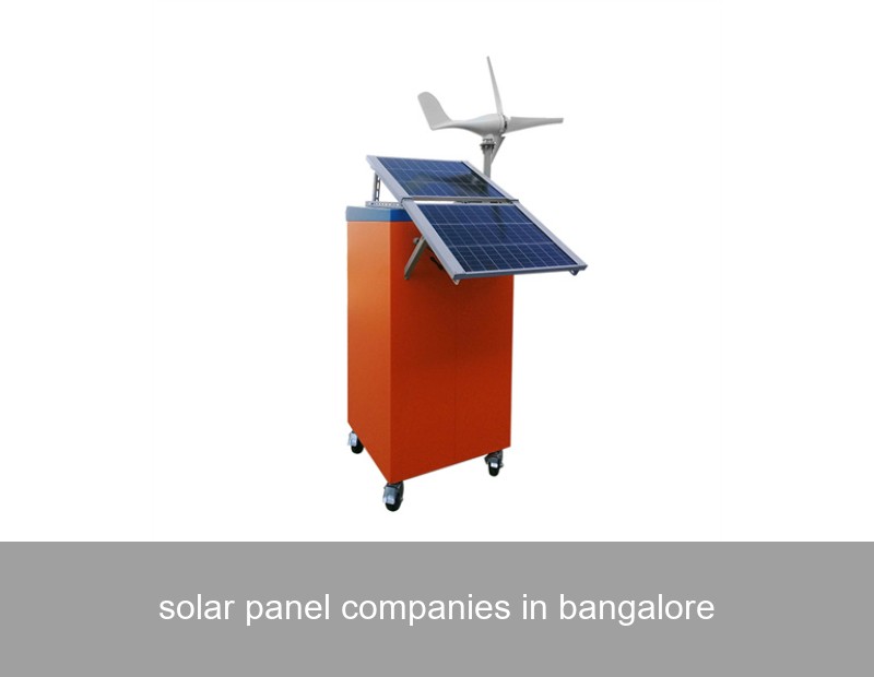 solar panel companies in bangalore