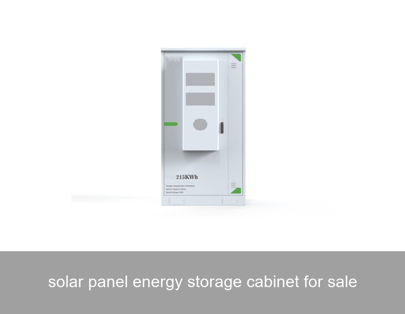 solar panel energy storage cabinet for sale
