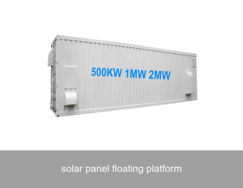 solar panel floating platform