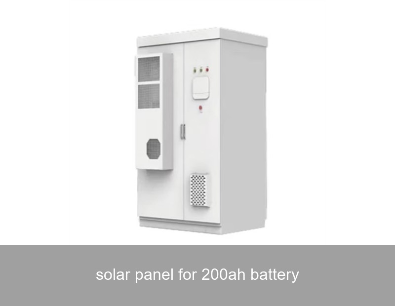 solar panel for 200ah battery