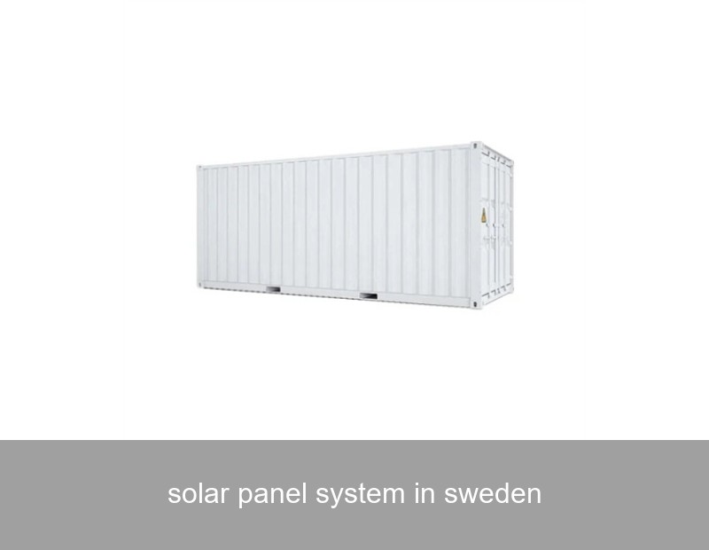 solar panel system in sweden