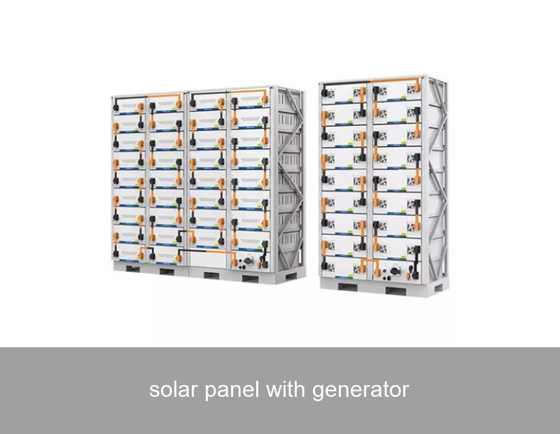solar panel with generator