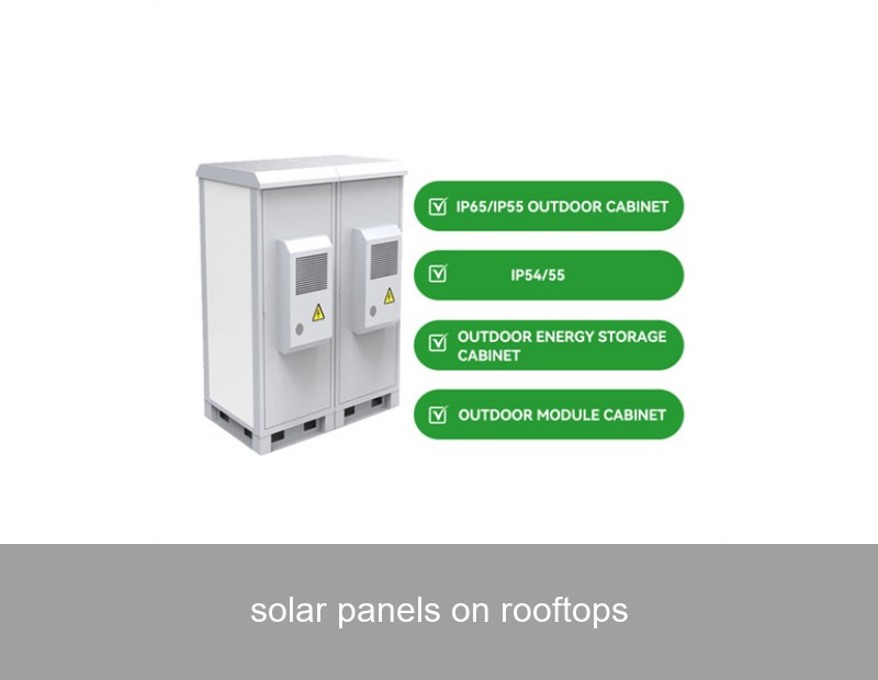 solar panels on rooftops