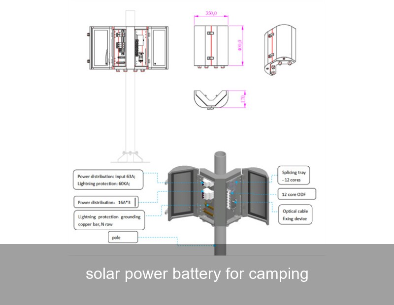 solar power battery for camping