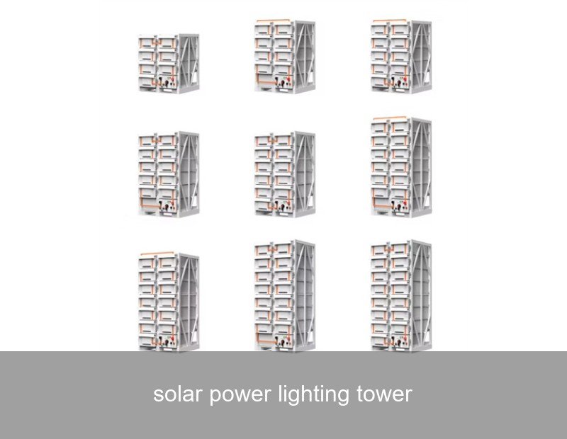 solar power lighting tower