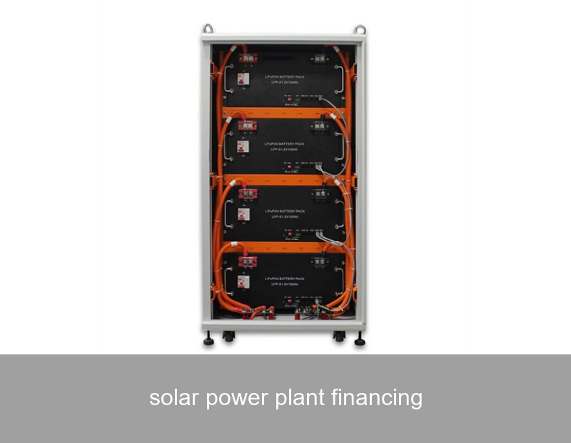 solar power plant financing
