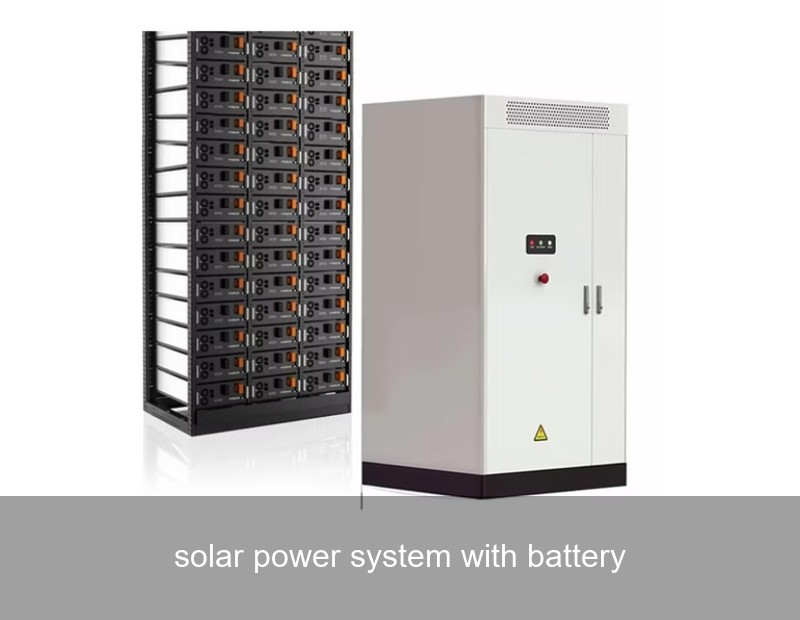 solar power system with battery