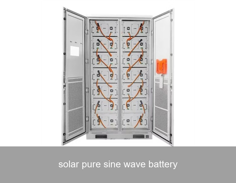 solar pure sine wave battery