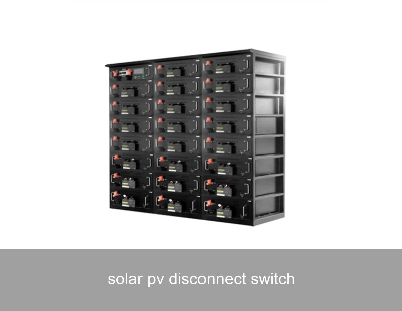 solar pv disconnect switch