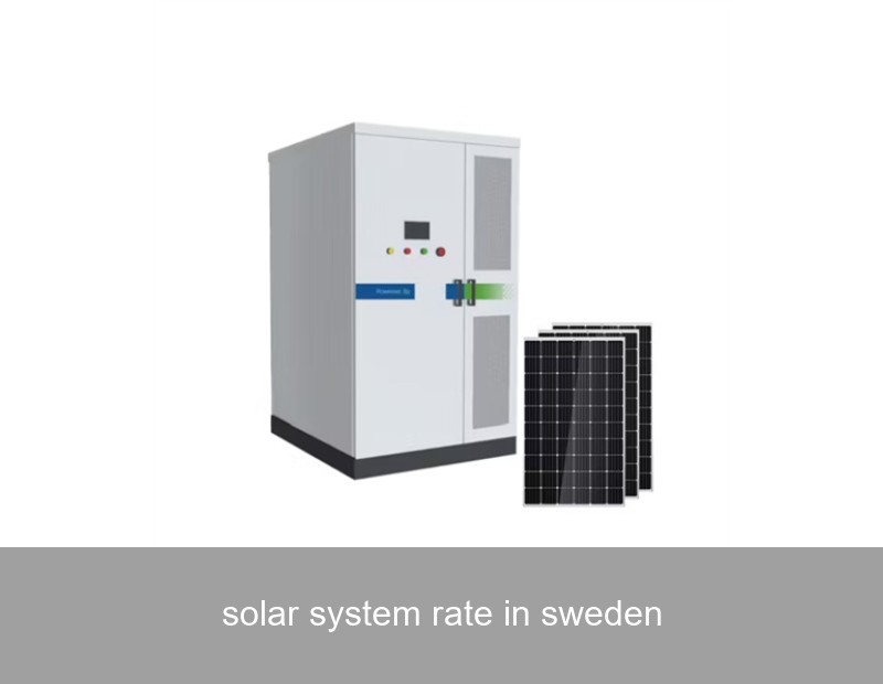 solar system rate in sweden