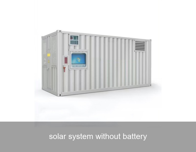 solar system without battery