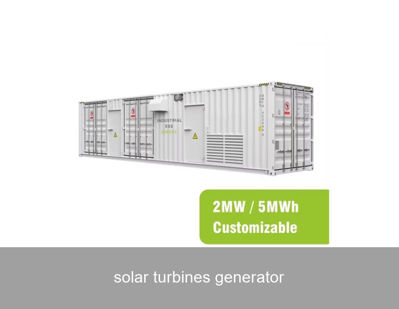 solar turbines generator
