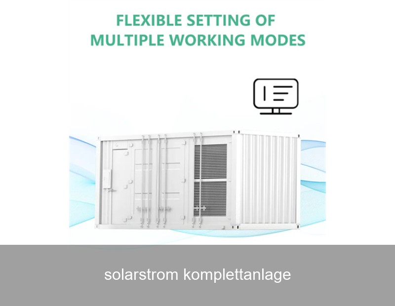 solarstrom komplettanlage