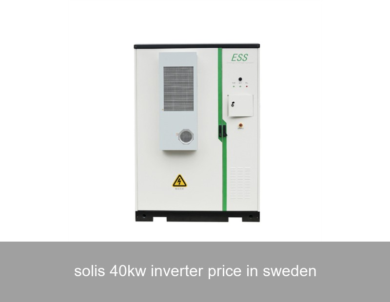 solis 40kw inverter price in sweden