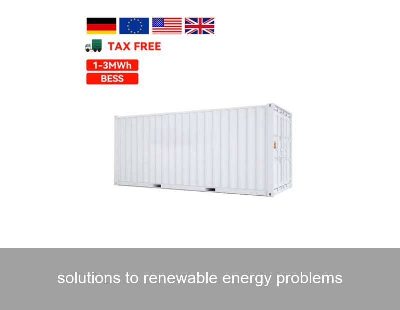 solutions to renewable energy problems