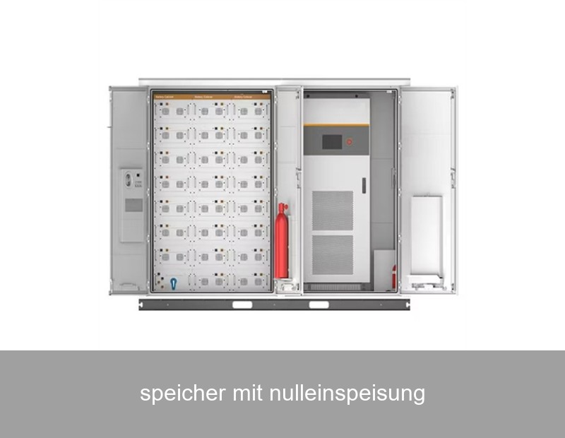 speicher mit nulleinspeisung