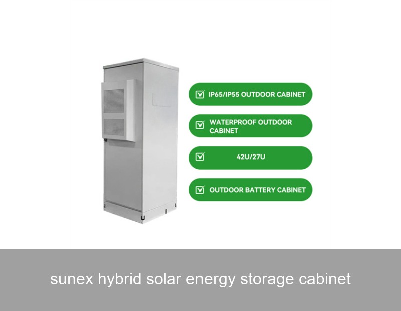 sunex hybrid solar energy storage cabinet