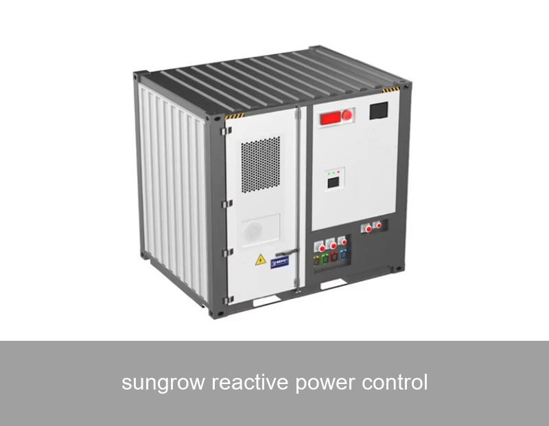 sungrow reactive power control