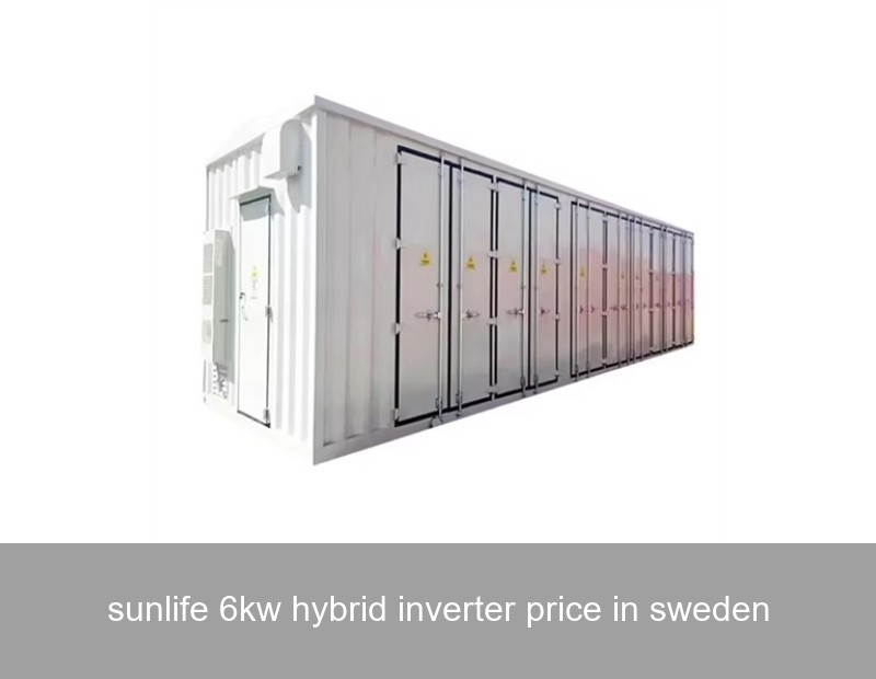 sunlife 6kw hybrid inverter price in sweden