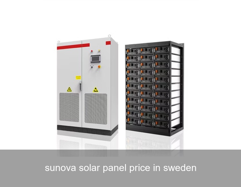 sunova solar panel price in sweden