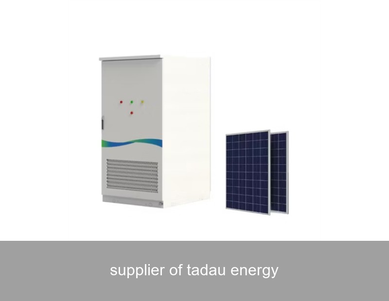supplier of tadau energy