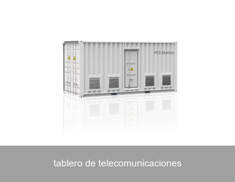 tablero de telecomunicaciones