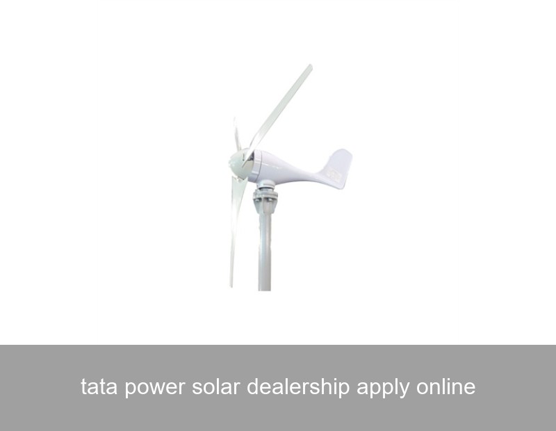 tata power solar dealership apply online