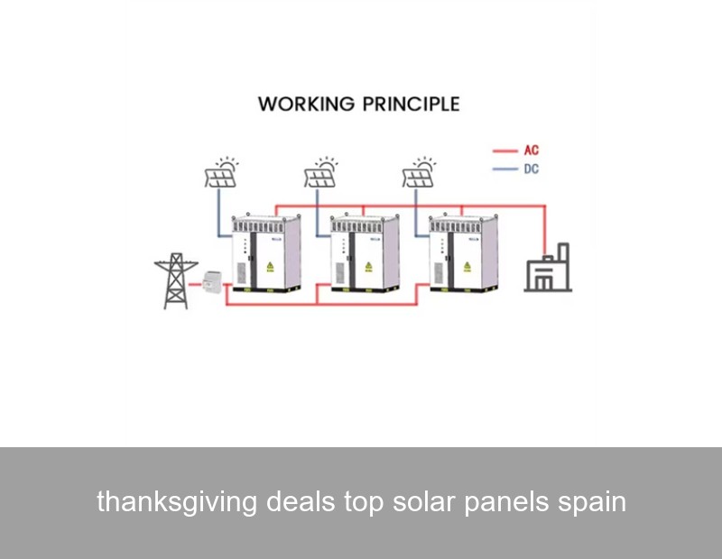 thanksgiving deals top solar panels spain