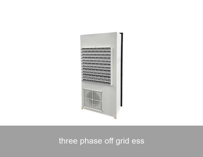 three phase off grid ess