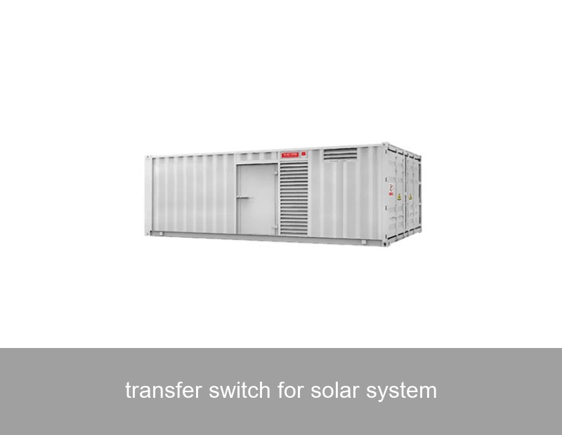 transfer switch for solar system