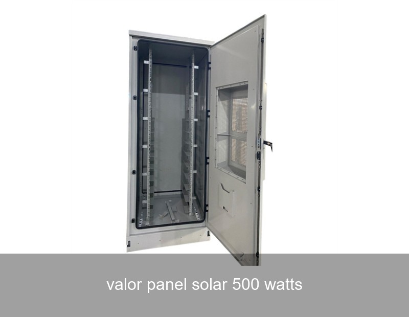 valor panel solar 500 watts