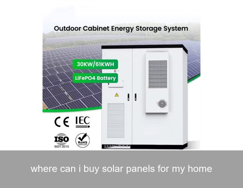 where can i buy solar panels for my home