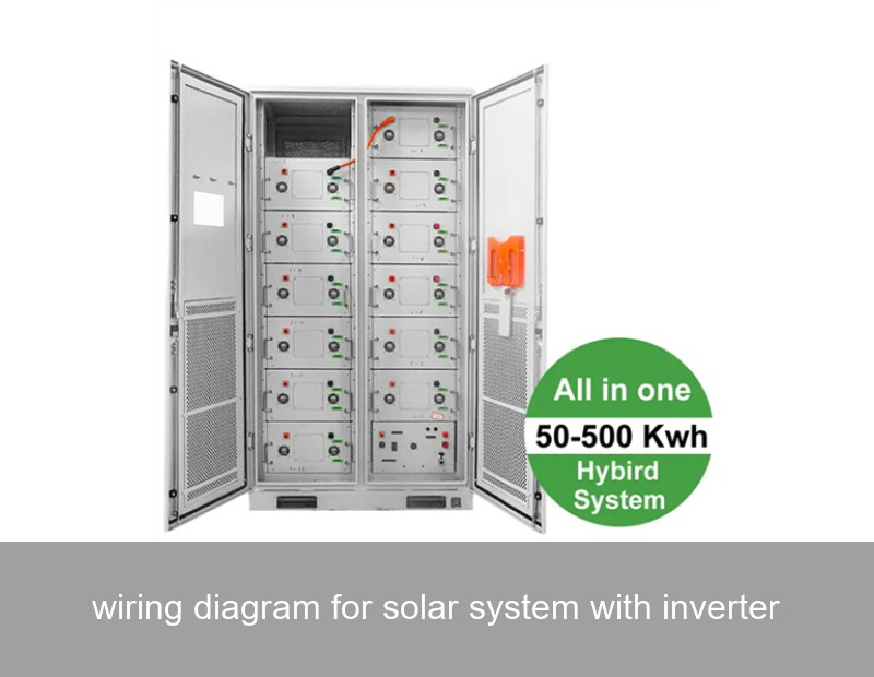 wiring diagram for solar system with inverter