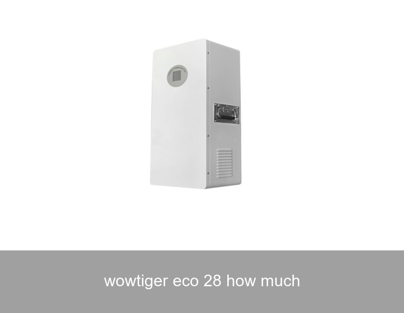 wowtiger eco 28 how much