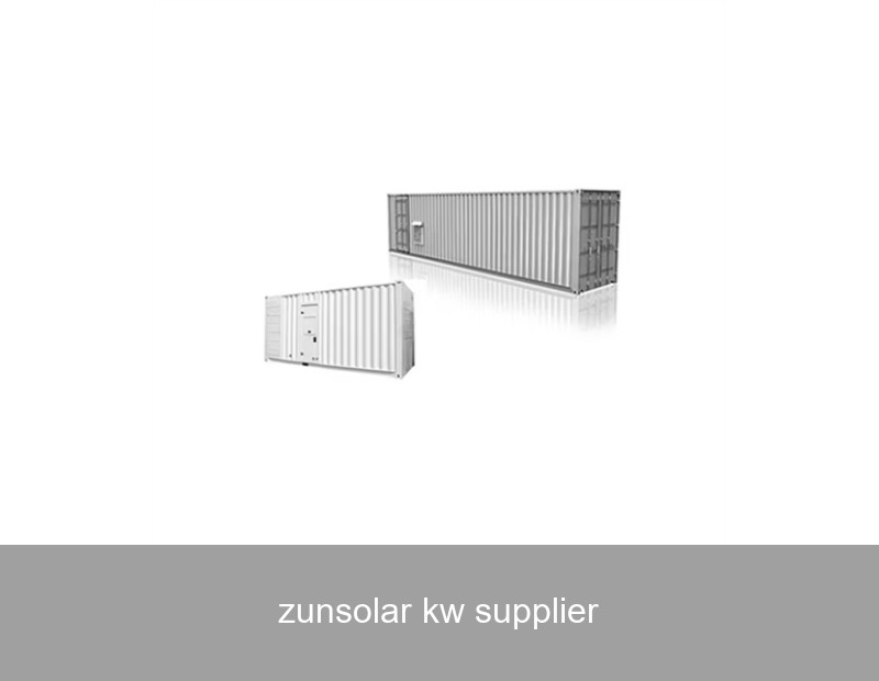 zunsolar kw supplier